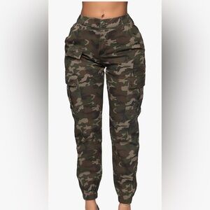 Camo Cargo Pants for Women